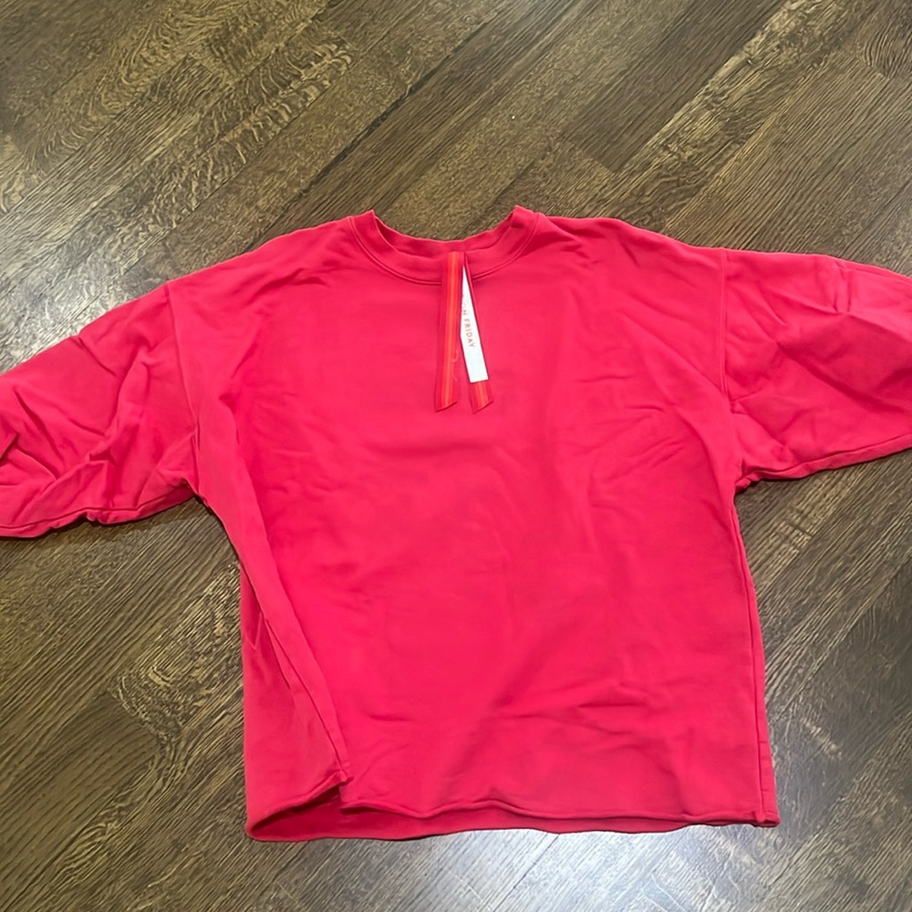 Sports & Rec red Oversized Sweatshirt
